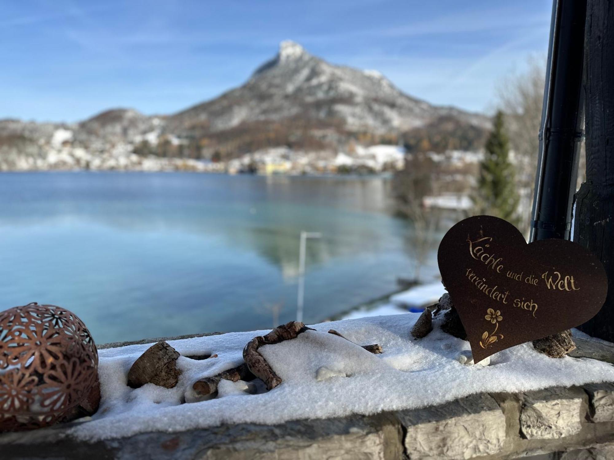 Appartamento Brunnwirt Essen & Wohnen Fuschl am See Esterno foto