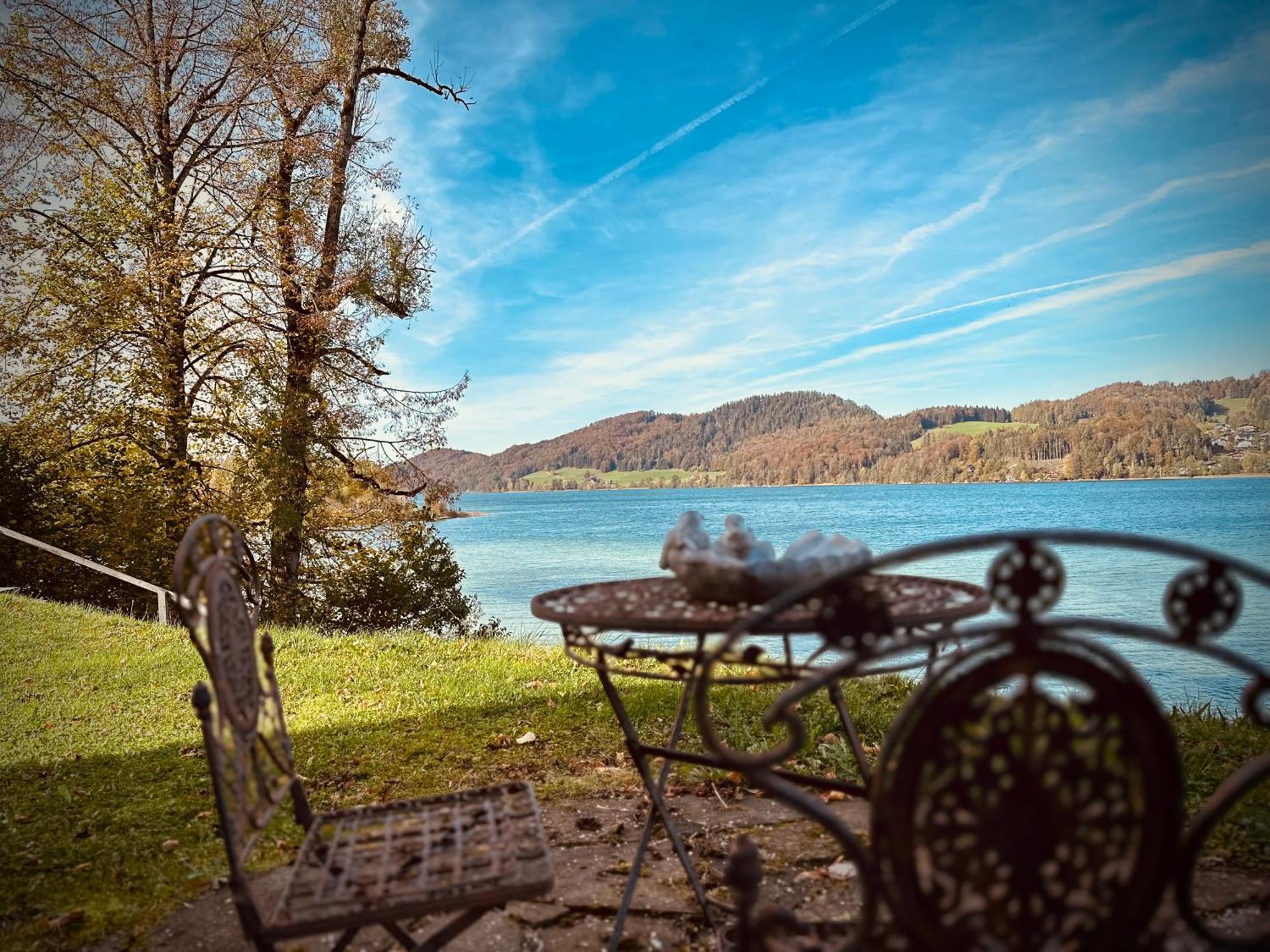 Appartamento Brunnwirt Essen & Wohnen Fuschl am See Esterno foto